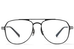 BS1025-0327_Silver_Aviator_Metal_Glasses_front