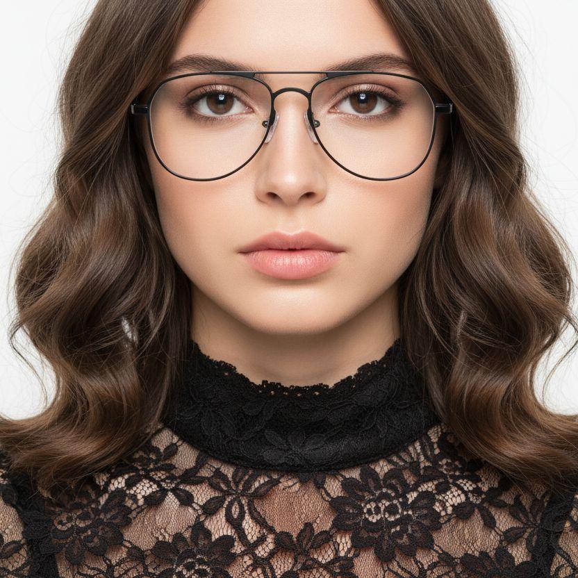bs1025-0327_silver_aviator_metal_glasses_model