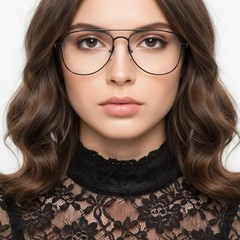 bs1025-0327_silver_aviator_metal_glasses_model