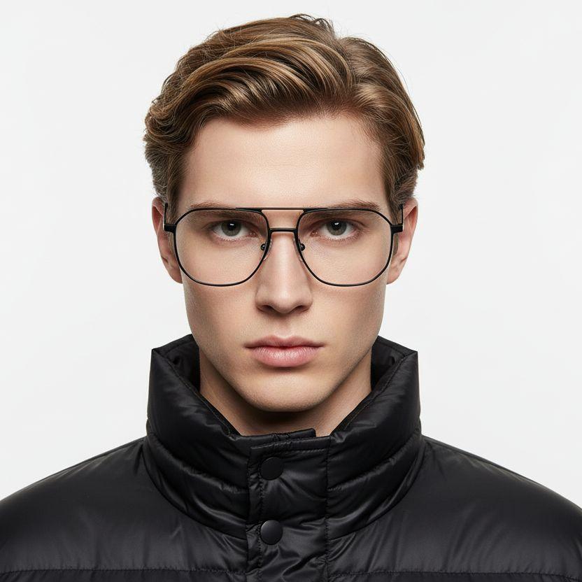bs1025-0331_black_aviator_metal_glasses_model