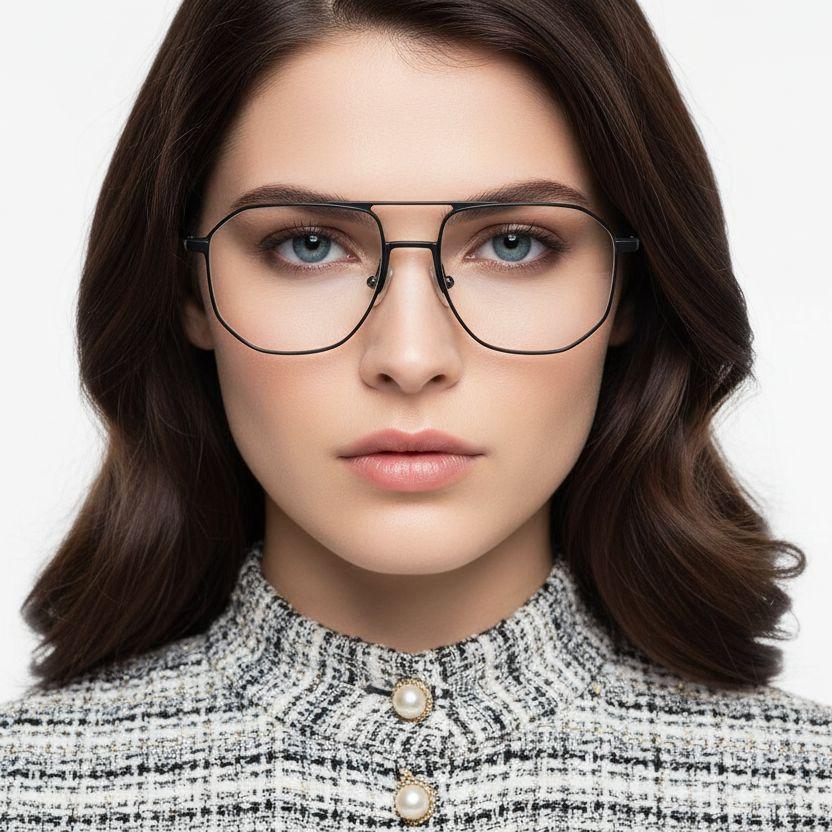 bs1025-0331_black_aviator_metal_glasses_model