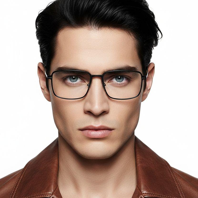 bs1025-0346_silver_rectangular_metal_glasses_model