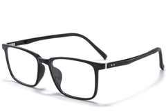 Lunettes rectangulaires noires TR90 #BS1025-0351