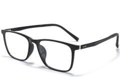 Occhiali rettangolari neri in TR90 #BS1025-0353