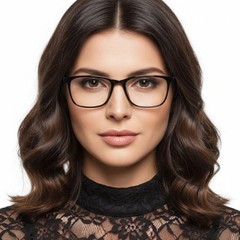 BS1025-0353_Black_Rectangular_TR90_Glasses_model
