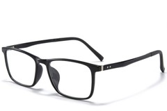 Gafas rectangulares negras TR90 #BS1025-0355