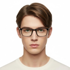 Rectangular Black TR90 Glasses #BS1025-0355