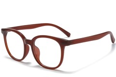 Gafas ovaladas rojas TR90 #BS1025-0367