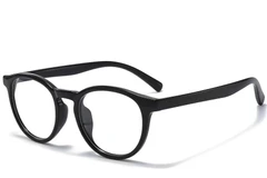 Oval Black TR90 Glasses #BS1025-0385