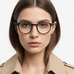 BS1025-0390_Black_Oval_Ultem_Glasses_model