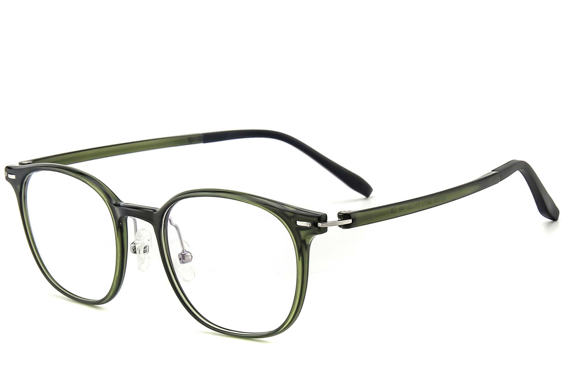 BS1025-0400_Green_Oval_Ultem_Glasses_corner