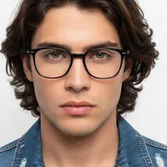 bs1025-0420_black_rectangular_ultem_glasses_model