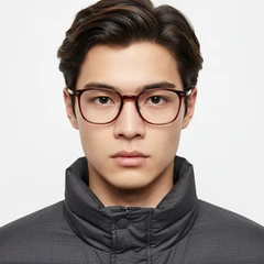 bs1025-0423_red_rectangular_ultem_glasses_model