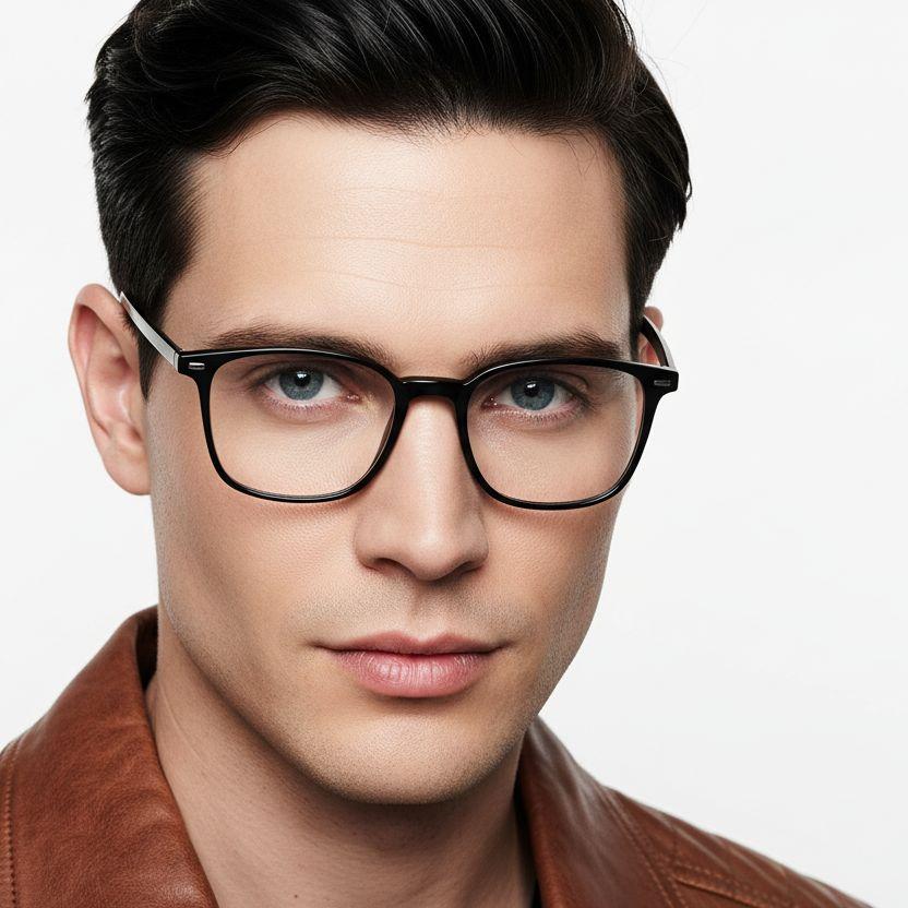 bs1025-0424_black_rectangular_ultem_glasses_model