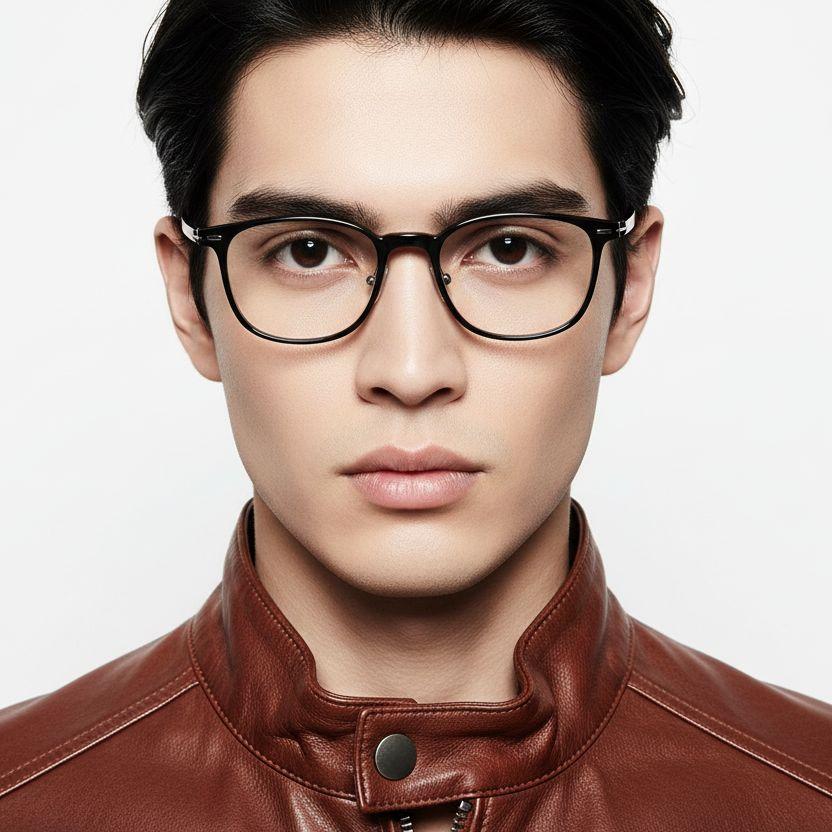 bs1025-0429_black_rectangular_ultem_glasses_model