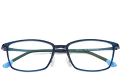 BS1025-0438_Blue_Rectangular_Ultem_Glasses_front