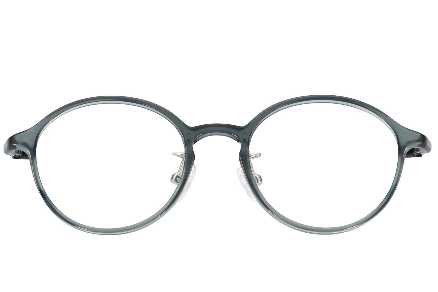 BS1025-0442_Green_Round_Ultem_Glasses_tryon
