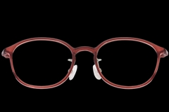 BS1025-0454_Red_Oval_Ultem_Glasses_tryon