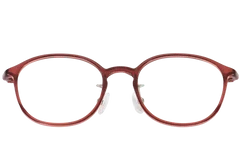 BS1025-0454_Red_Oval_Ultem_Glasses_tryon