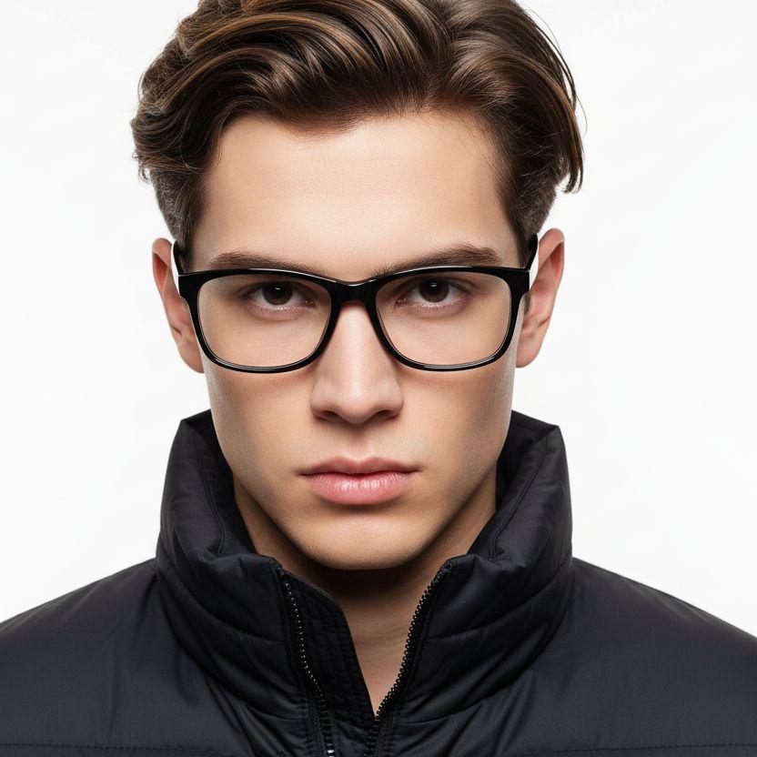 bs1025-0457_black_rectangular_ultem_glasses_model