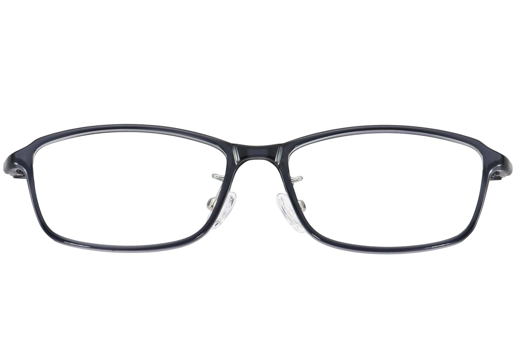 BS1025-0459_Grey_Rectangular_Ultem_Glasses_tryon