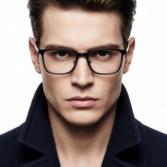 bs1025-0467_black_rectangular_ultem_glasses_model