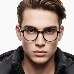 bs1025-0475_black_round_ultem_glasses_model