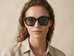 AG11 Black TR90 Electrochromic Smart AI Sunglasses #BS1223-0001
