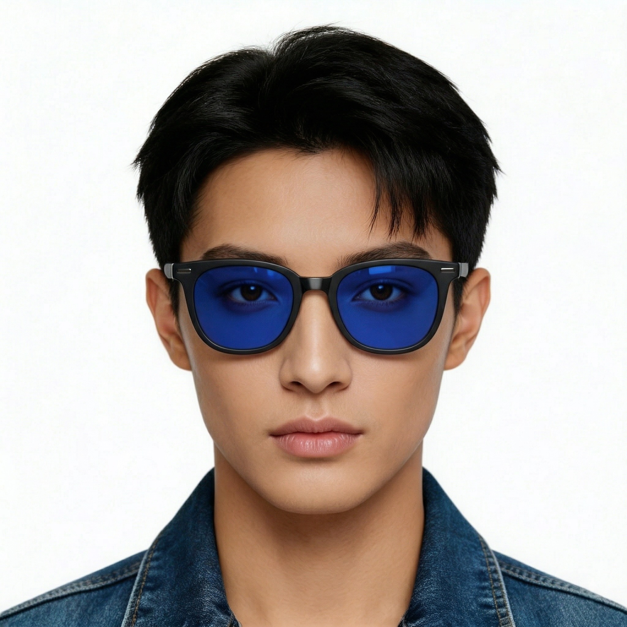 bs1223-0002_blue_rectangular_tr90_ag11_ai_smart_sunglasses_model