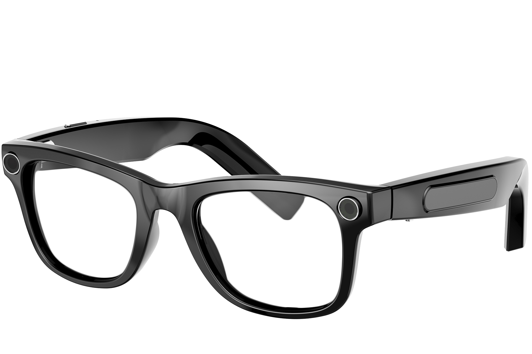 BS1223-0004_Black_Rectangular_TR90_AG18_AI_smart_glasses