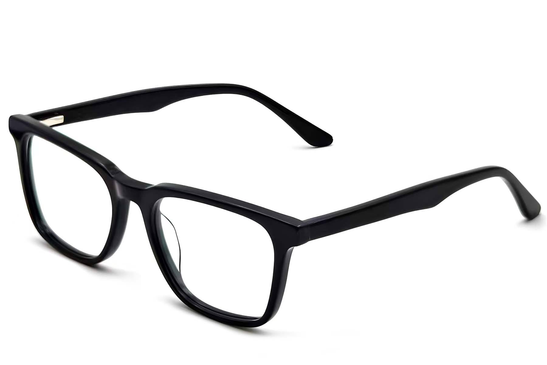 BS1224-0007_Black_Rectangular_Acetate_Glasses_corner
