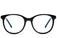 BS1224-0011_Black_Oval_Acetate_Glasses_front