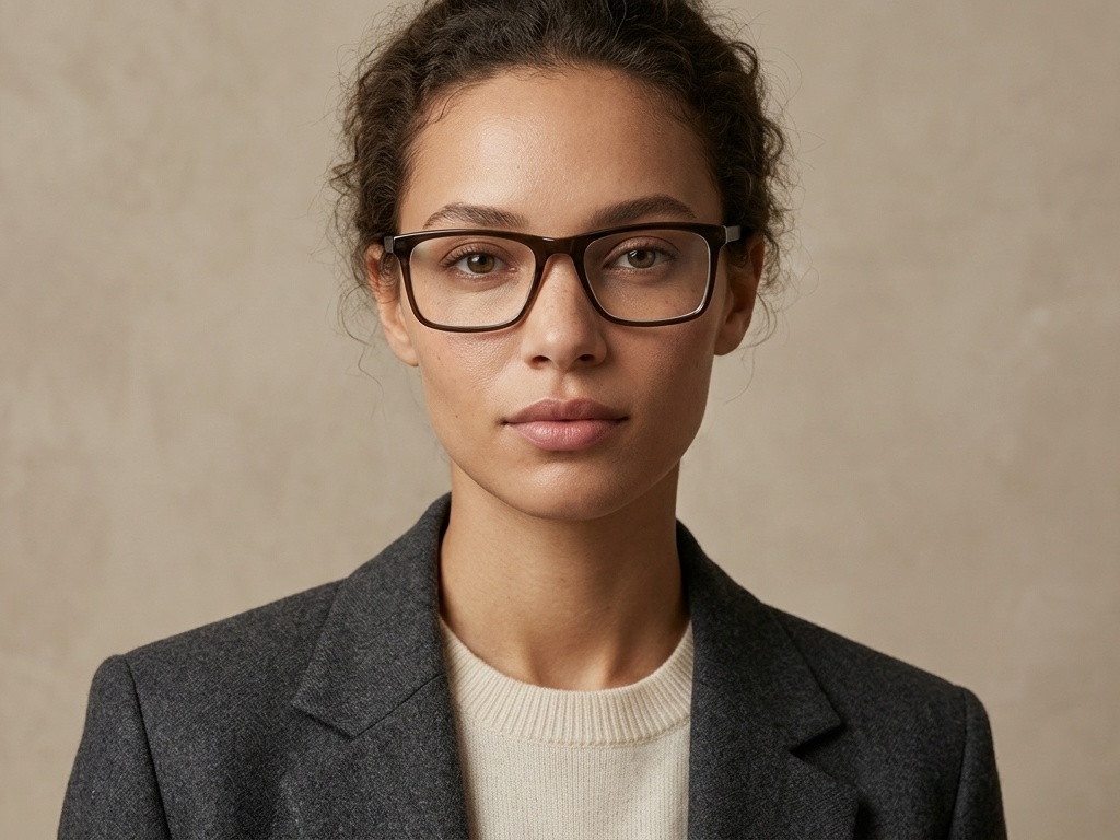 BS1224-0012_Brown_Rectangular_Acetate_Glasses-tryon_female
