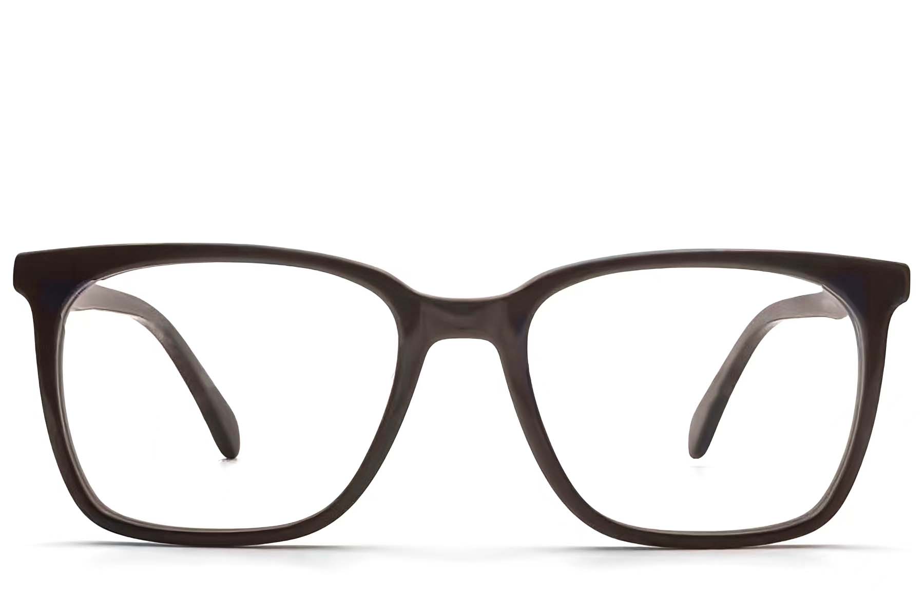 BS1224-0014_Brown_Rectangular_Acetate_Glasses_front