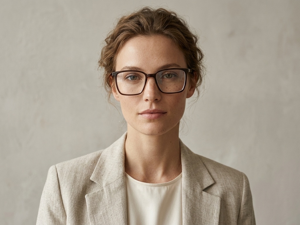 BS1224-0020_Brown_Rectangular_Acetate_Glasses-tryon_female