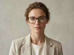 BS1224-0020_Brown_Rectangular_Acetate_Glasses-tryon_female