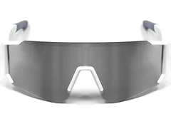 BS1611-0001_Silver_Irregular_Plastic_QY_Pro1_smart_sport_sunglasses_front