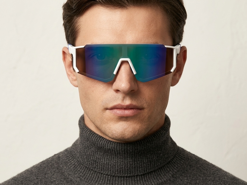 bs1611-0002_green_irregular_plastic_qy_pro1_smart_sport_sunglasses-tryon_male