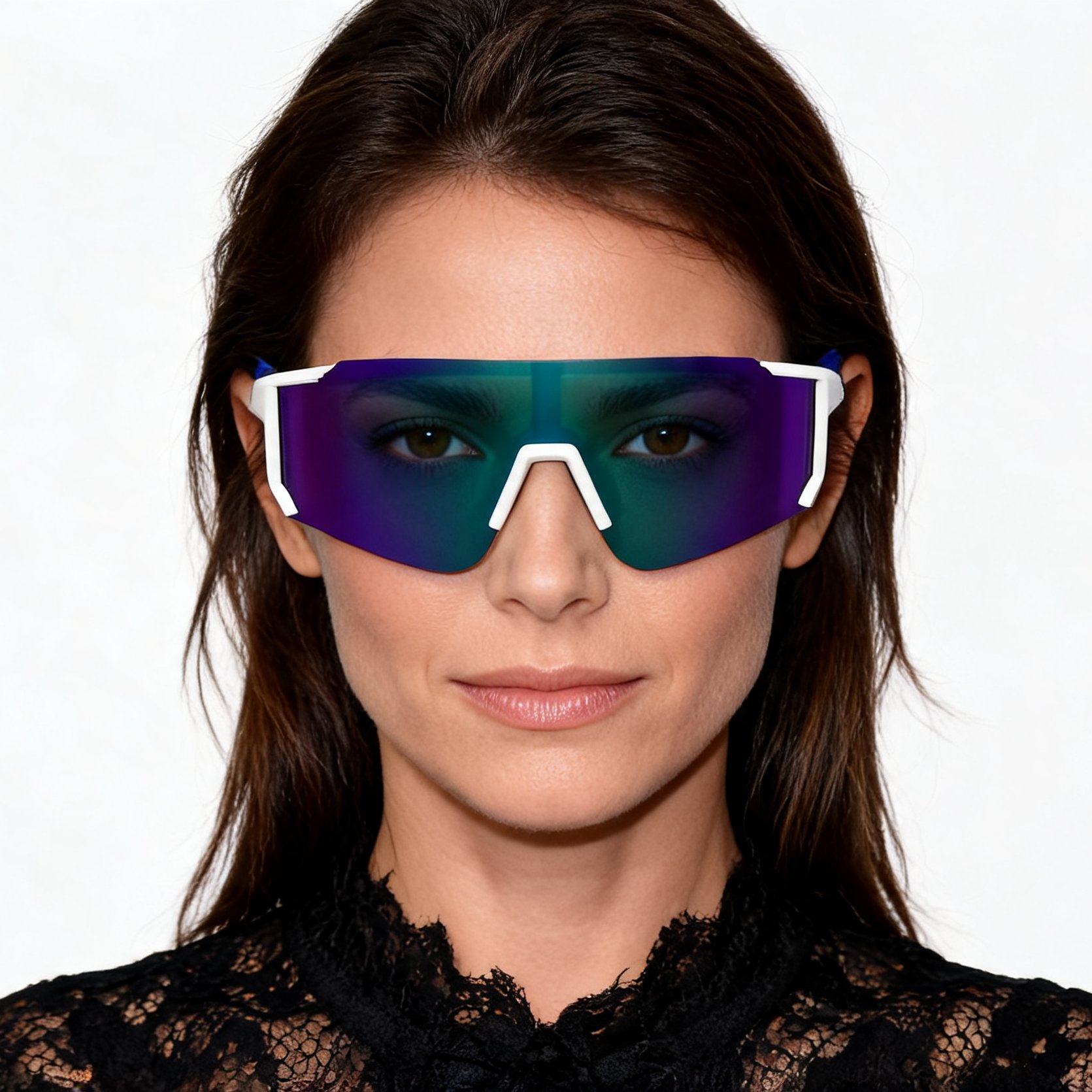 bs1611-0002_green_irregular_plastic_qy_pro1_smart_sport_sunglasses_model