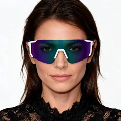 bs1611-0002_green_irregular_plastic_qy_pro1_smart_sport_sunglasses_model