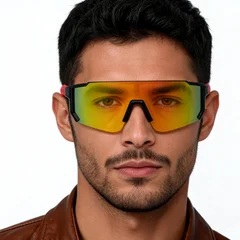 bs1611-0003_red_irregular_plastic_qy_pro1_smart_sport_sunglasses_model