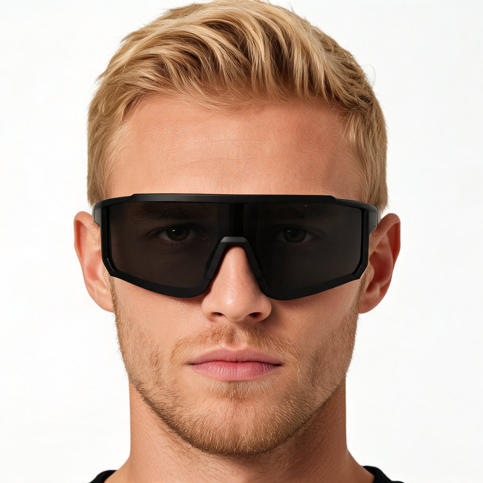 bs1611-0004_black_irregular_plastic_qy_pro1_smart_sport_sunglasses_model
