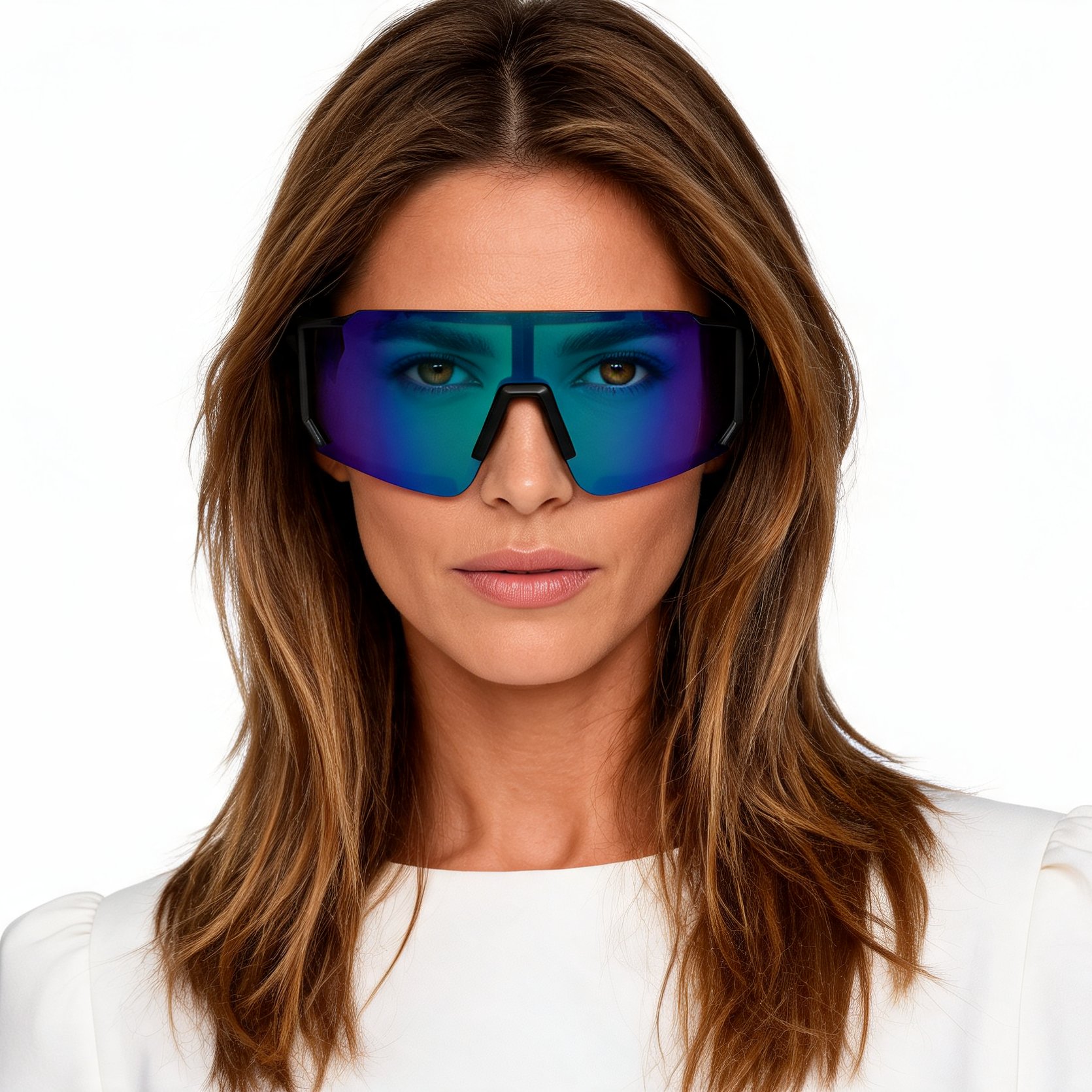 BS1611-0005_Blue_Irregular_Plastic_QY_Pro1_smart_sport_sunglasses_model