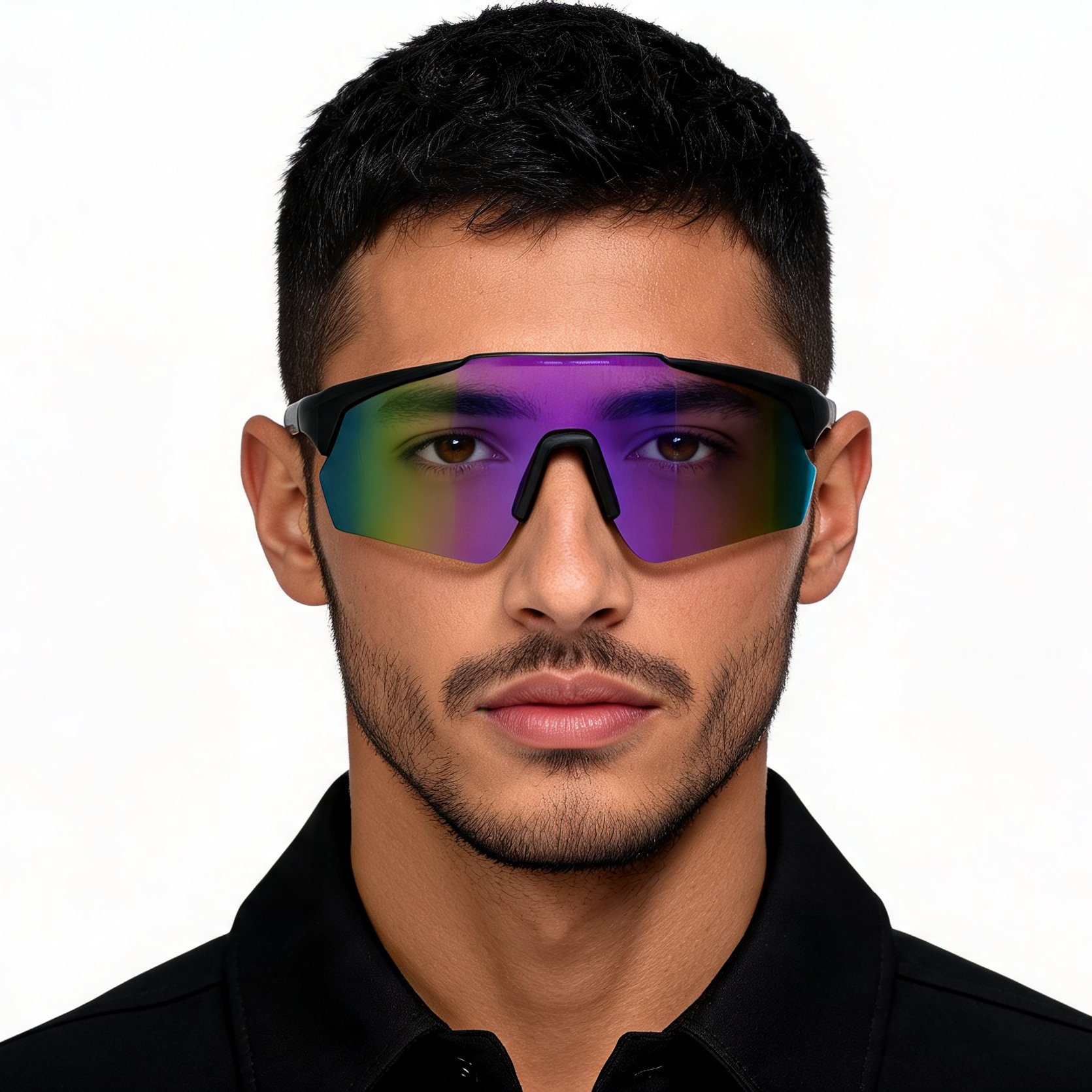 BS1611-0006_Purple_Irregular_Plastic_QY_Pro2_smart_sport_sunglasses_model