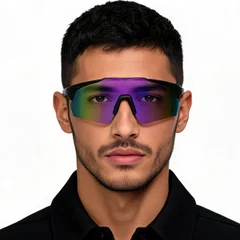 BS1611-0006_Purple_Irregular_Plastic_QY_Pro2_smart_sport_sunglasses_model