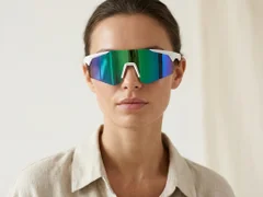 QY Pro2 Irregular Green Plastic Smart Sport Sunglasses #BS1611-0008