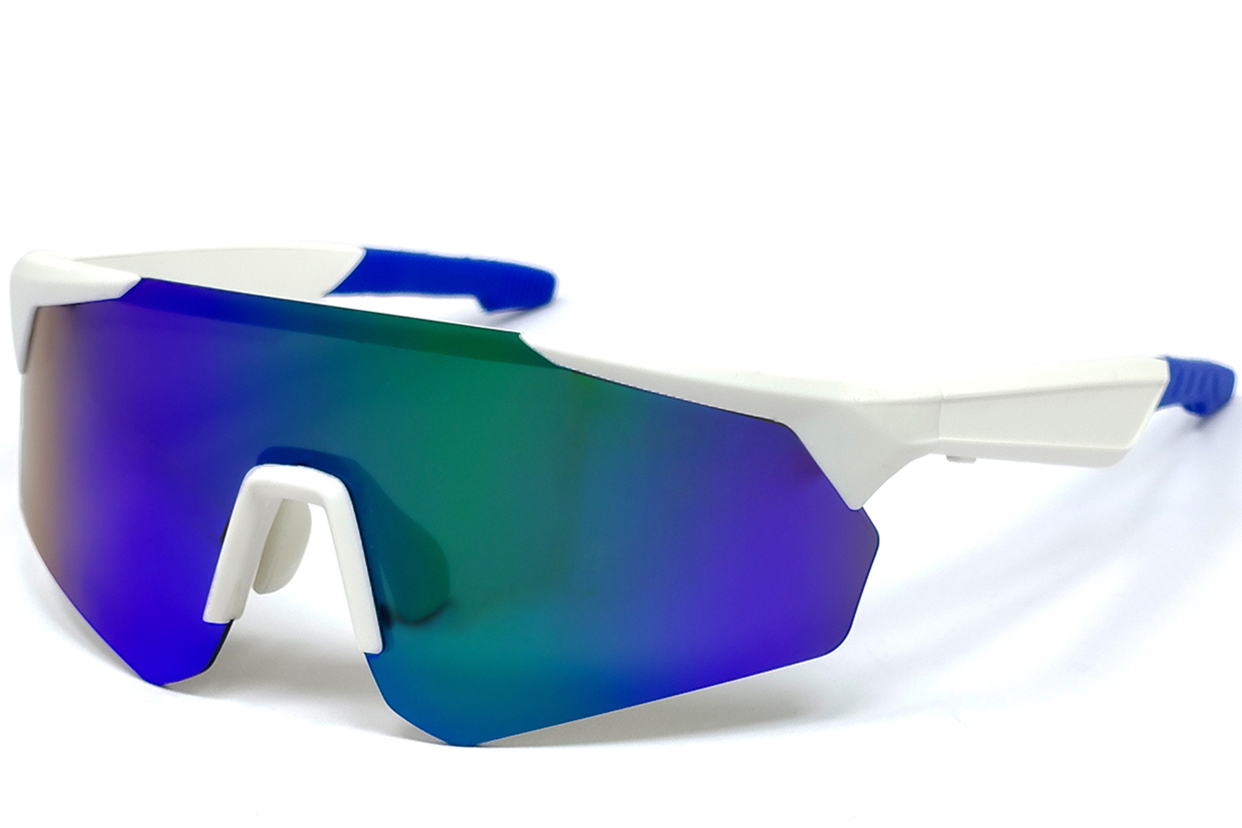 BS1611-0008_Green_Irregular_Plastic_QY_Pro2_smart_sport_sunglasses_corner