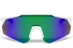 BS1611-0008_Green_Irregular_Plastic_QY_Pro2_smart_sport_sunglasses_front
