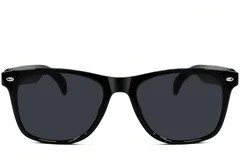 BS1611-0012_F16_Black_Rectangular_Plastic_sunglasses_front