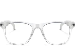 BS1611-0013_F16_Transparent_Rectangular_Plastic_Glasses_front